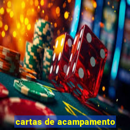 cartas de acampamento